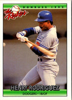 1992 Donruss The Rookies Henry Rodriguez #105