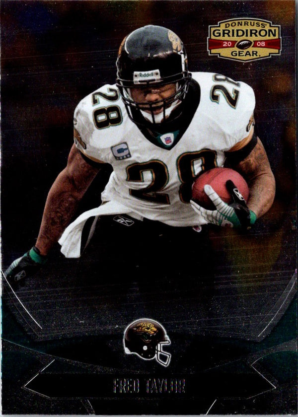 2008 Donruss Gridiron Gear Fred Taylor #47