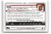 2020 Bowman Draft 1st Edition Logan Allen #BD-51