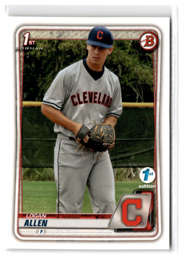 2020 Bowman Draft 1st Edition Logan Allen #BD-51