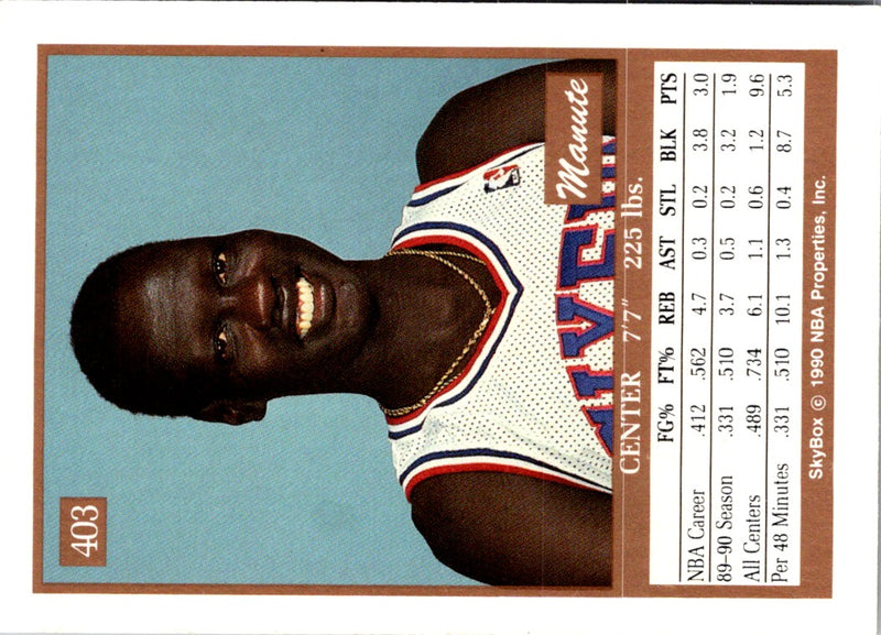 1990 SkyBox Manute Bol