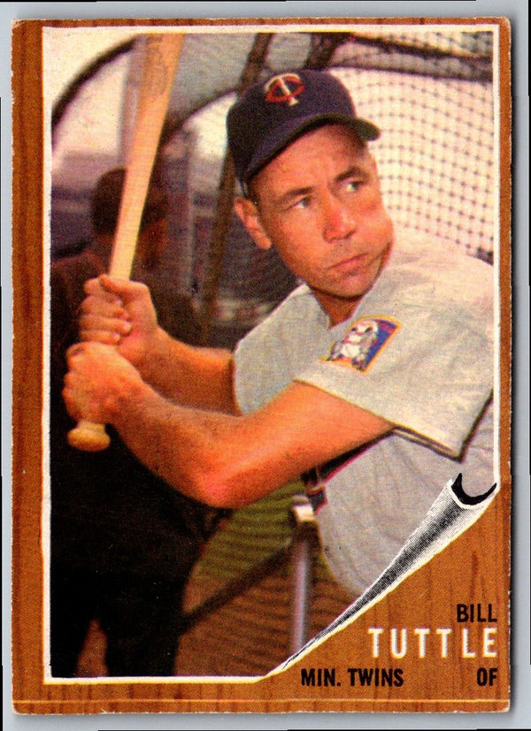 1962 Topps Bill Tuttle #298