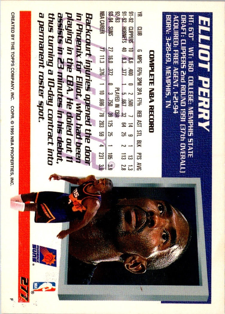 1994 Topps Elliot Perry