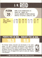 1990 Fleer J.R. Reid #20 Rookie