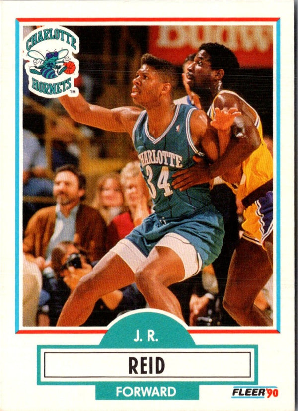 1990 Fleer J.R. Reid #20 Rookie