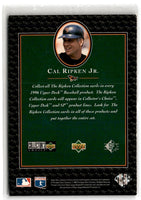 1996 Upper Deck Ripken Collection Cal Ripken Jr. #1