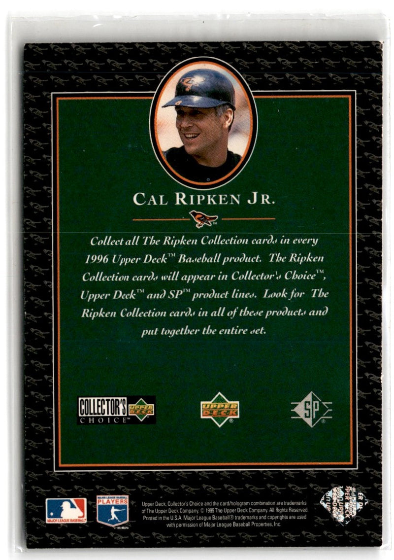 1996 Upper Deck Ripken Collection Cal Ripken Jr.