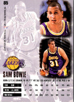 1995 Ultra Gold Medallion Sam Bowie #85