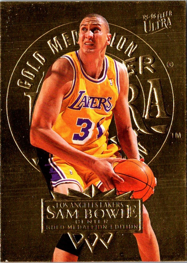 1995 Ultra Gold Medallion Sam Bowie #85