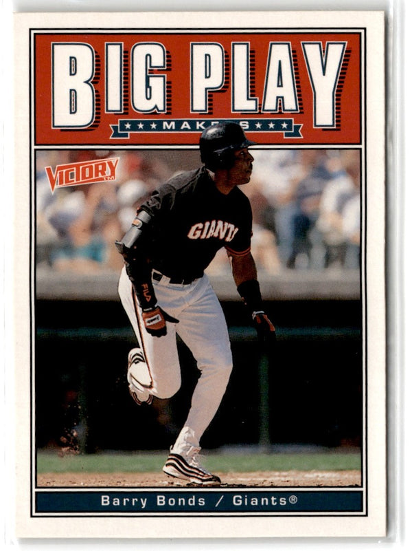 1999 Upper Deck Victory Barry Bonds #352