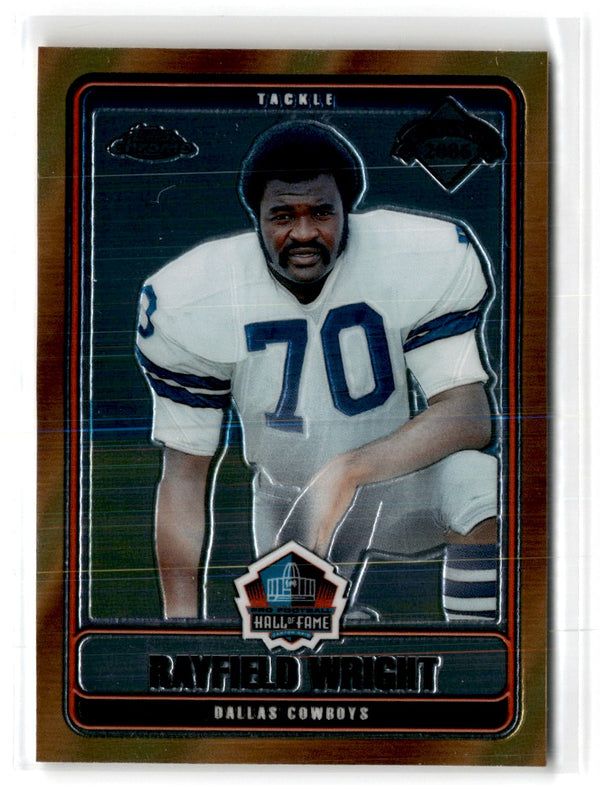 2006 Topps Chrome Hall of Fame Tribute Rayfield Wright #HOFT-RWR