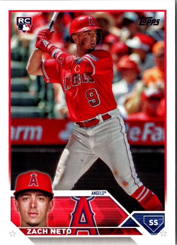 2023 Topps Update Zach Neto #US98 Rookie