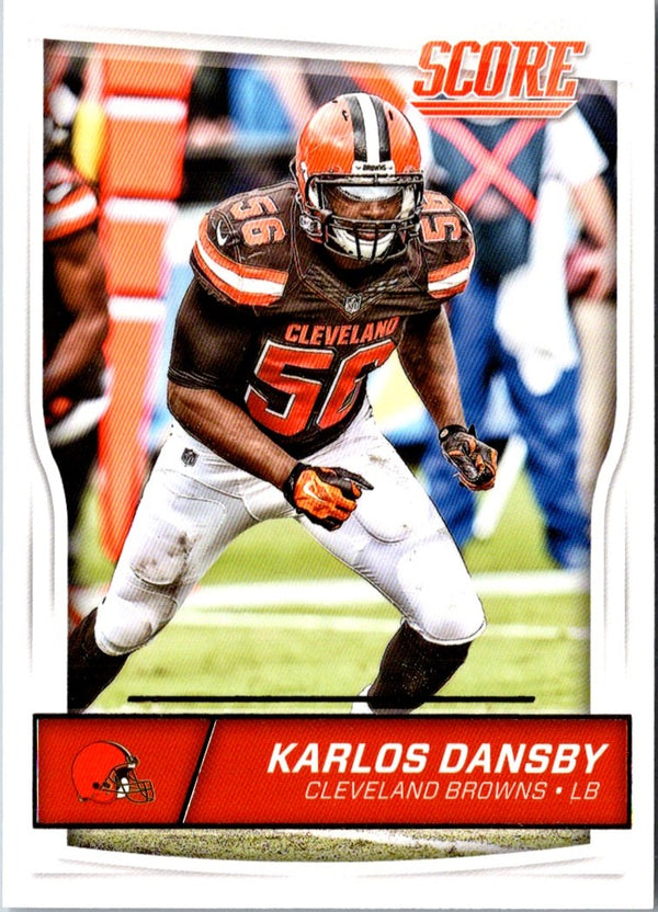 2016 Score Karlos Dansby #82