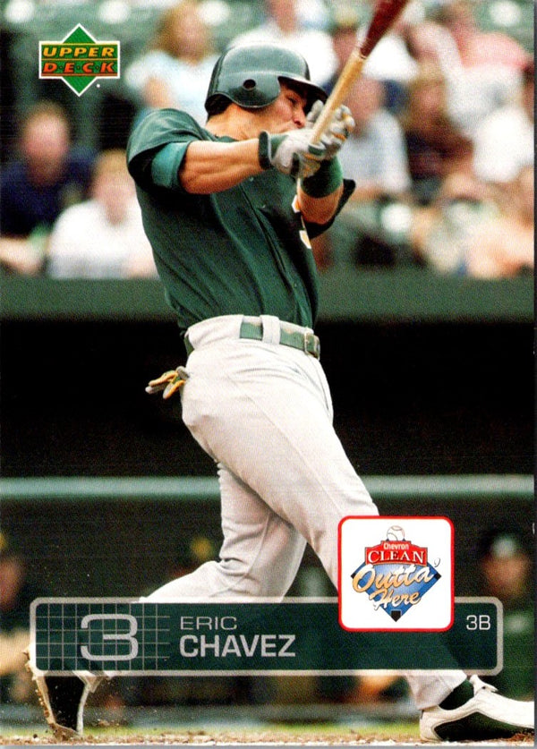 2004 Upper Deck Chevron Eric Chavez #12