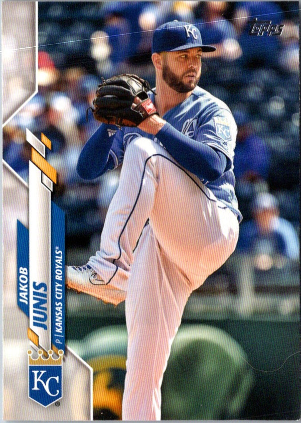 2020 Topps Blue Jakob Junis #683