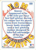 1992 Pacific Seaver Tom Seaver (Power Pitching) #88