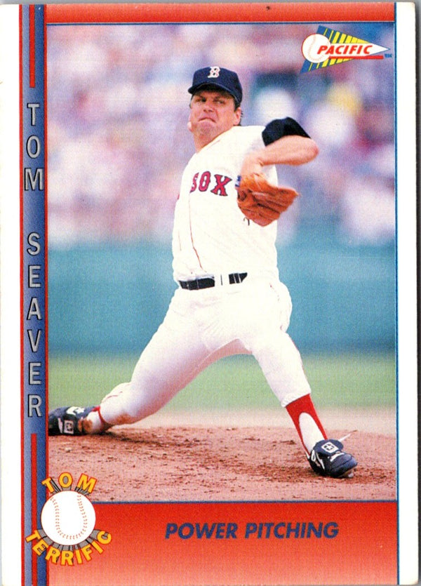 1992 Pacific Seaver Tom Seaver (Power Pitching) #88