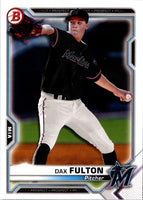 2021 Bowman Prospects Dax Fulton #BP-32