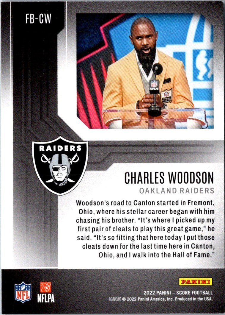 2022 Score First Ballot Charles Woodson