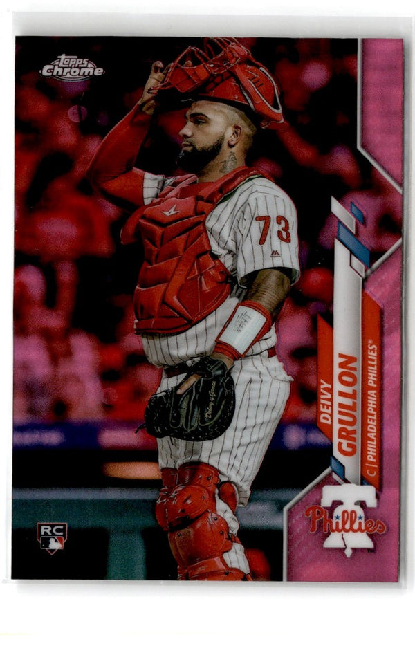 2020 Topps Chrome Update Deivy Grullon #U-39 Rookie