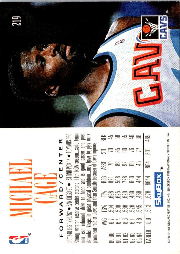 1994 SkyBox Michael Cage