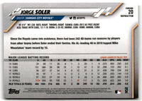2020 Topps Chrome Jorge Soler #20