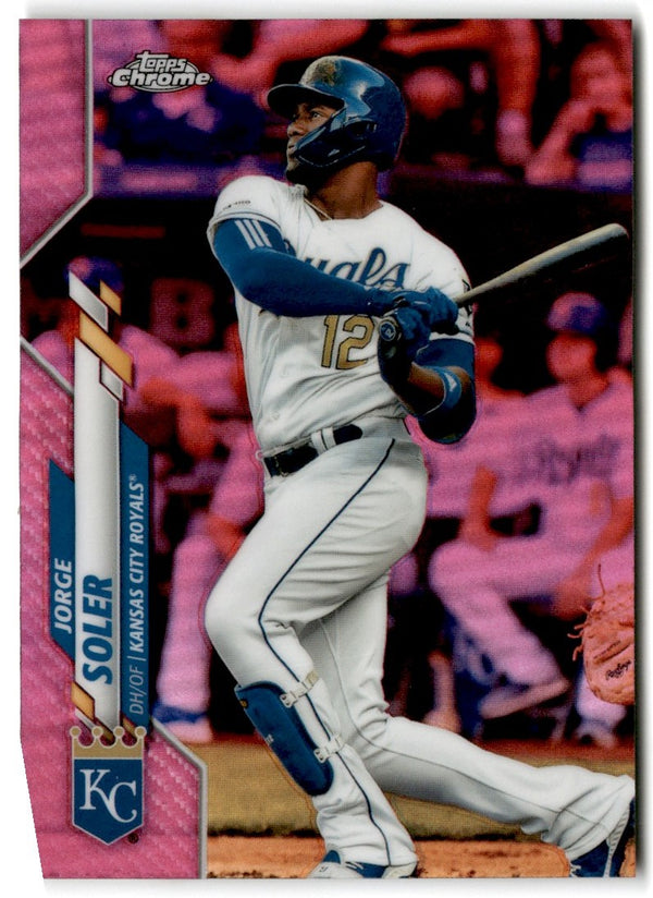 2020 Topps Chrome Jorge Soler #20