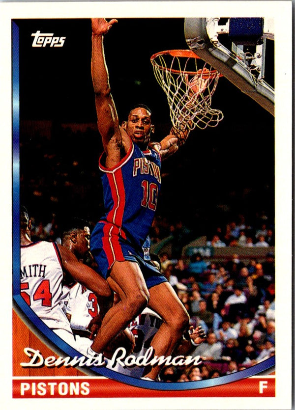 1993 Topps Gold Dennis Rodman #77