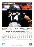 1993 Donruss Craig Grebeck #199