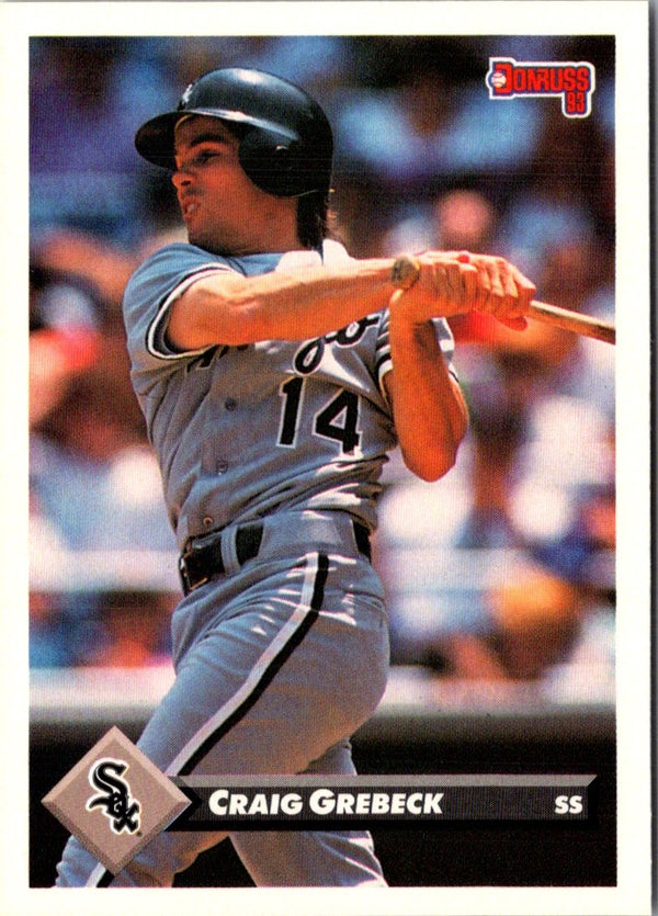1993 Donruss Craig Grebeck #199