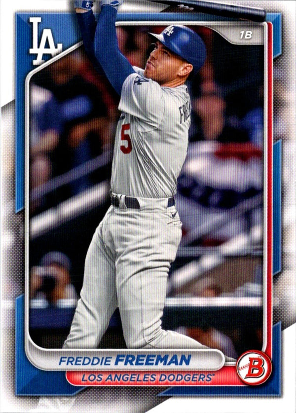 2024 Bowman Green Pattern Freddie Freeman #43