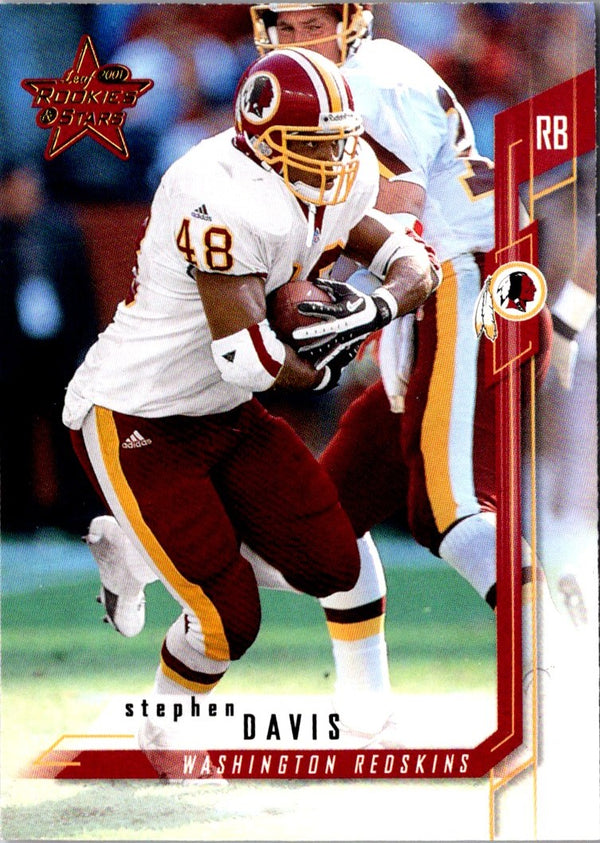 2001 Leaf Rookies & Stars Stephen Davis #80