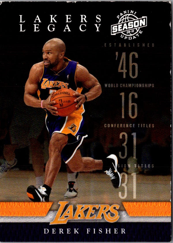 2010 Panini Derek Fisher #84