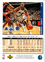 1994 Collector's Choice Silver Signatures Dennis Scott #81