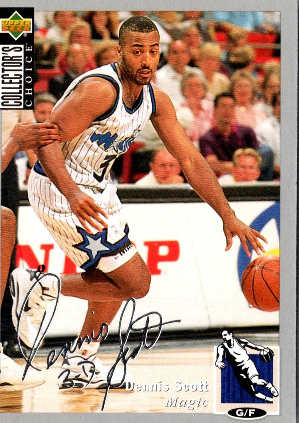 1994 Collector's Choice Silver Signatures Dennis Scott #81