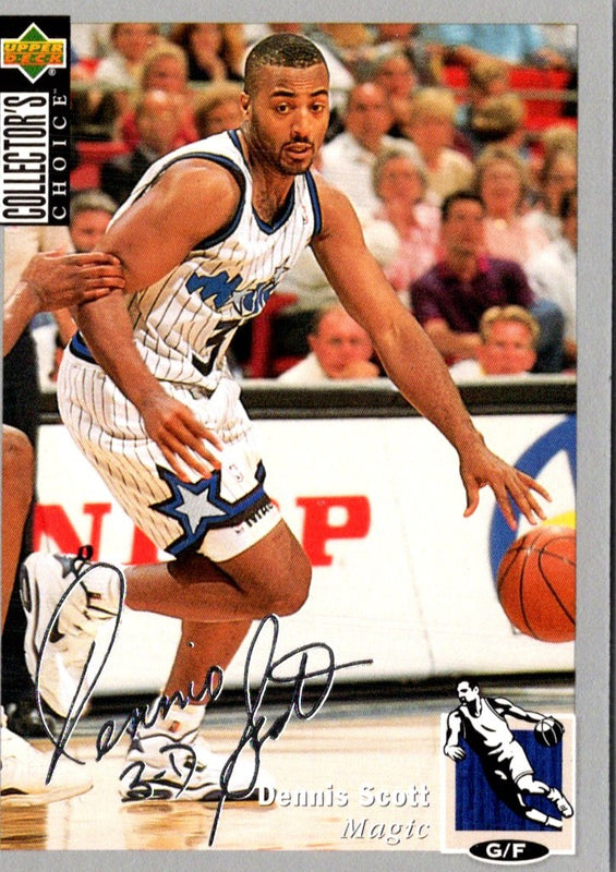 1994 Collector's Choice Silver Signatures Dennis Scott #81