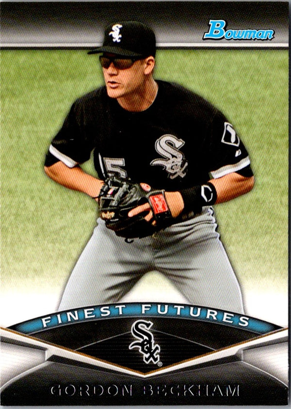 2011 Bowman Finest Futures Gordon Beckham #FF3