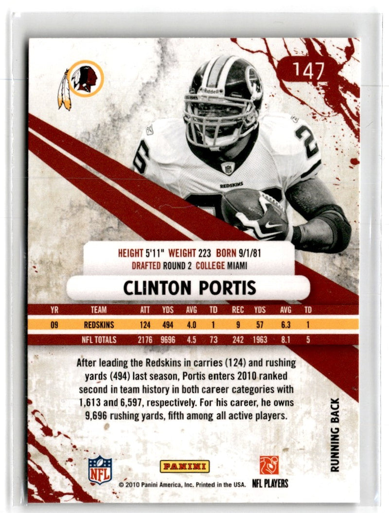 2010 Panini Rookies & Stars Longevity Clinton Portis