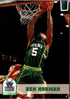 1993 Hoops Fifth Anniversary Gold Ken Norman #364