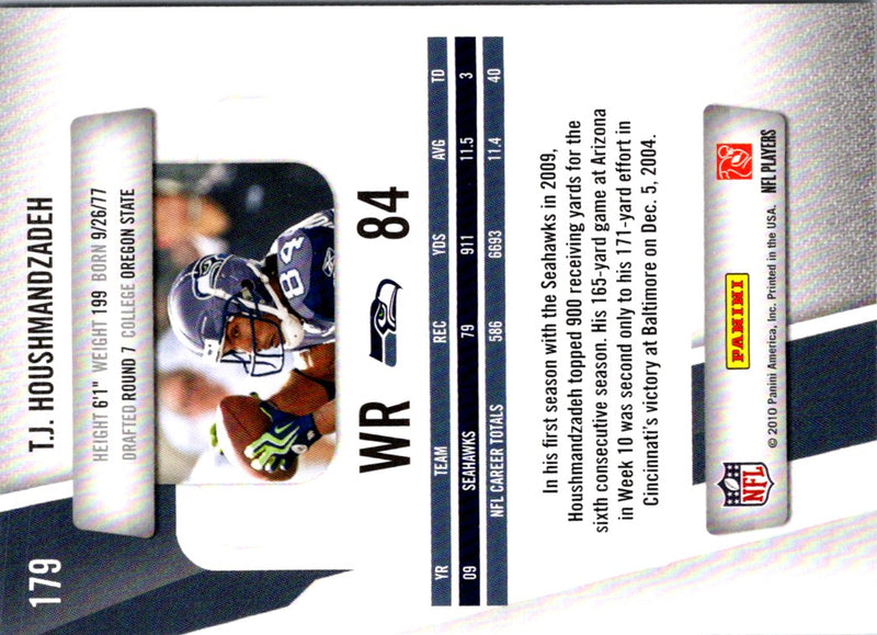 2010 Panini Prestige T.J. Houshmandzadeh