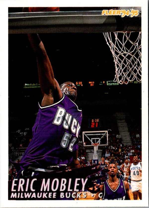 1994 Fleer Eric Mobley #317 Rookie