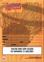 1997 Fleer Million Dollar Moments Mitch Richmond #24