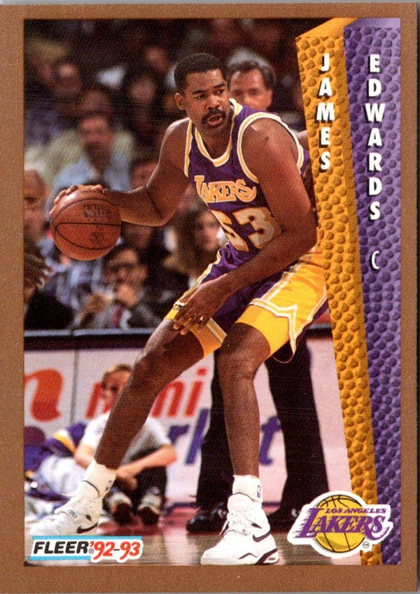 1992 Fleer James Edwards #363