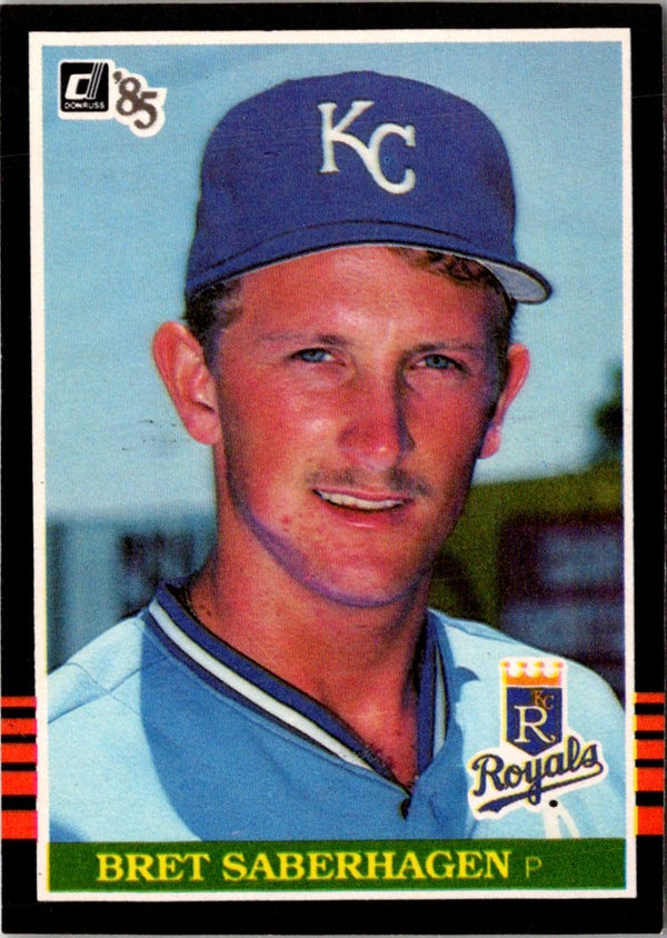 1985 Donruss Bret Saberhagen #222 Rookie