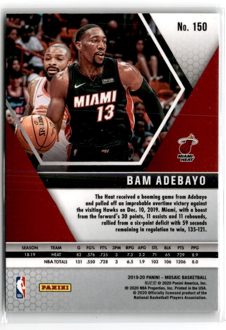 2020 Panini Instant NBA Bam Adebayo