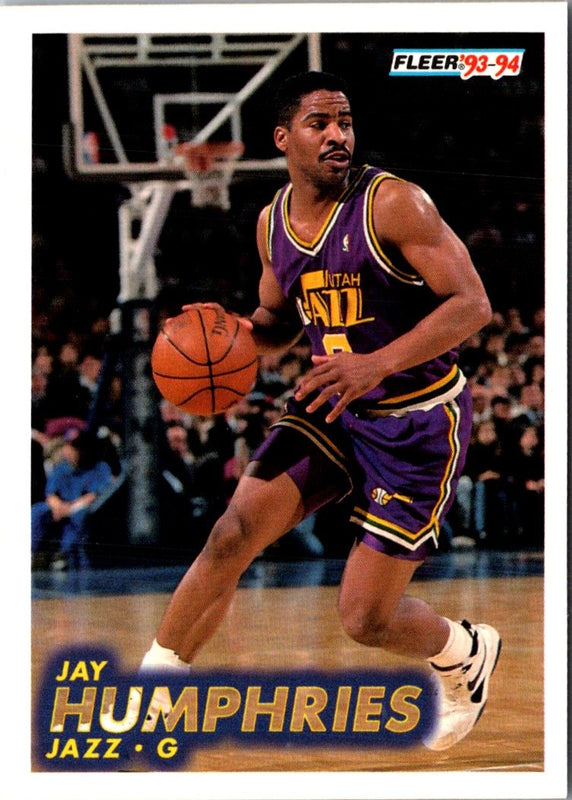 1993 Fleer Jay Humphries #208