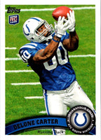 2011 Topps Delone Carter #108 Rookie