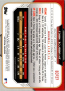 2015 Bowman Chrome Prospects Touki Toussaint