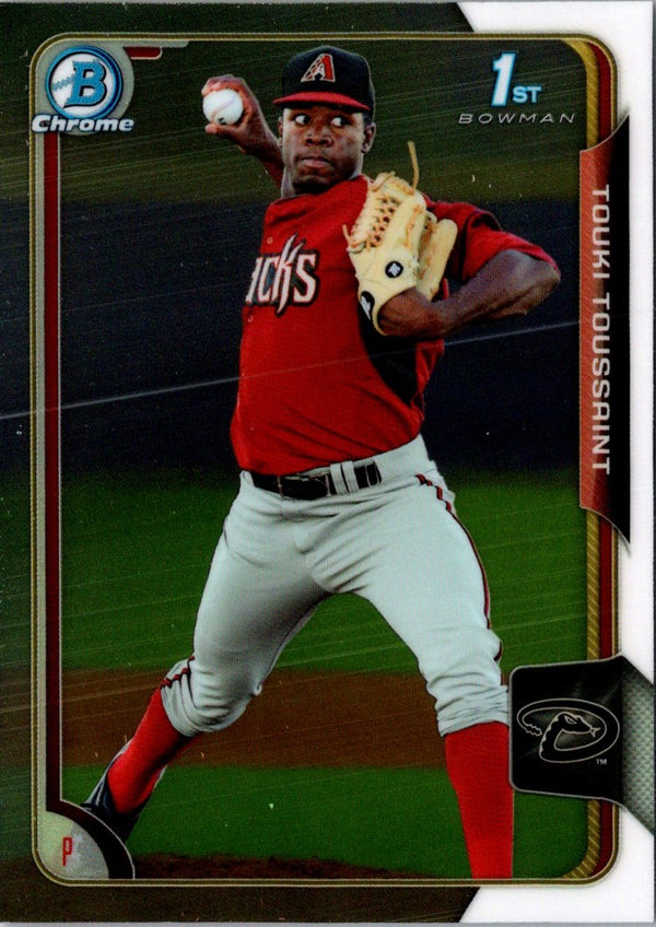 2015 Bowman Chrome Prospects Touki Toussaint #BCP27