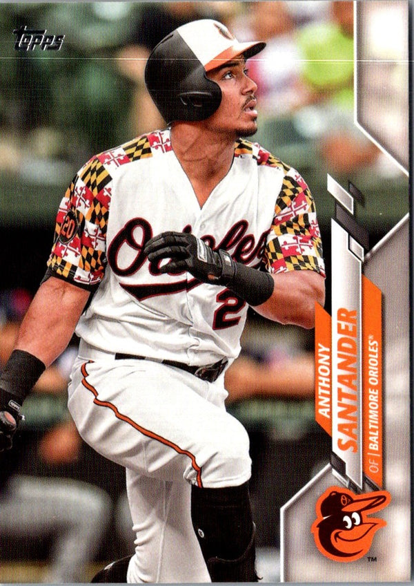 2020 Topps Orange Anthony Santander #262